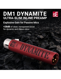 Preamp sE Electronics DM1 Dynamite +28dB para micrófonos 2