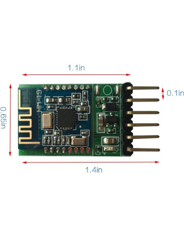 Módulo Bluetooth 5.0 DSD TECH HM-19 CC2640R2F para DIY