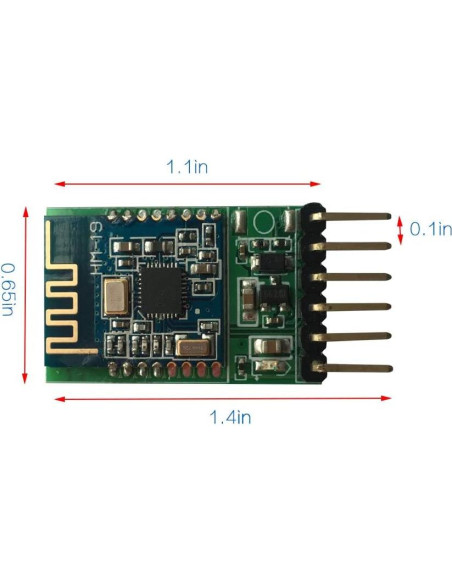 Módulo Bluetooth 5.0 DSD TECH HM-19 CC2640R2F para DIY
