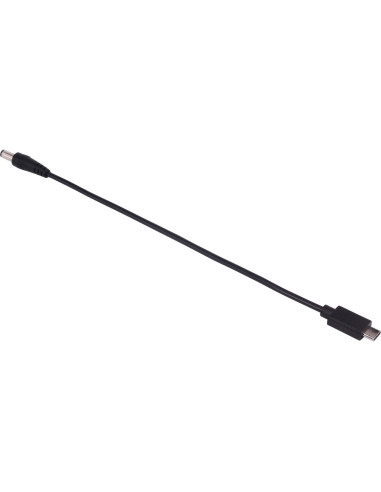 Cable Adaptador USB 3.1 Tipo C a DC 5.5x2.5mm DM 0.25m 2 Pack