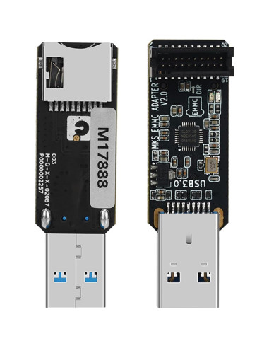 Adaptador MKS EMMC USB 3.0 V2 para tarjetas MicroSD y TF