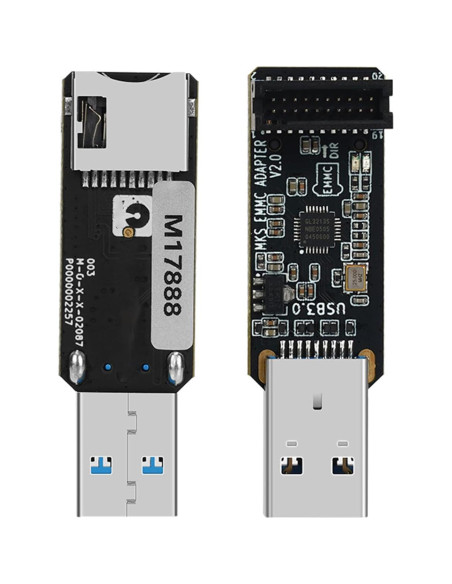 Adaptador MKS EMMC USB 3.0 V2 para tarjetas MicroSD y TF