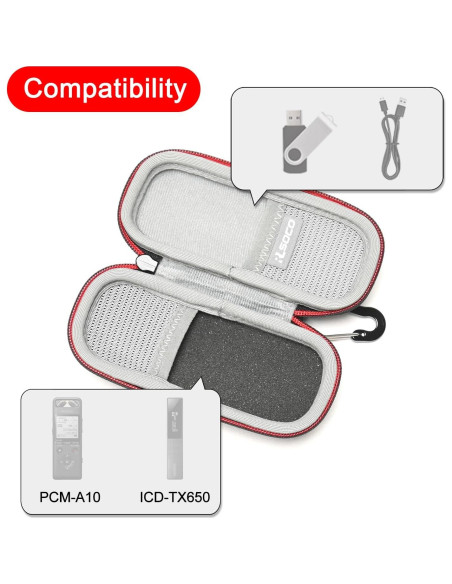 Funda Dura RLSOCO para Grabadora Sony PCM-A10/ICD-PX370/UX570