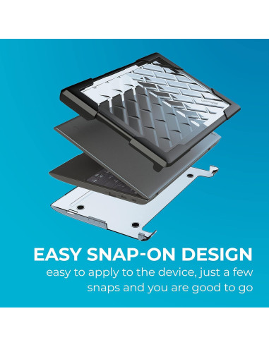 Funda para Laptop Gumdrop Lenovo 100e Chromebook Negra