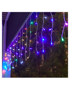 Luces de Cuerda LED GTSYDING 4M Multicolor 96 LEDs 8 Modos