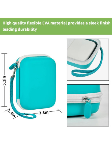 Funda ALKOO Verde para Impresora Canon Ivy 2 Portátil