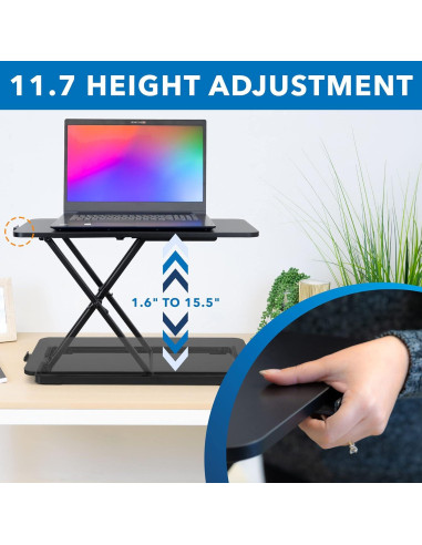 Elevador de Teclado Ergonómico Mount-It! 60x30 cm Ajustable