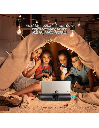 Altavoz Inalámbrico Bluetooth DORNLAT con Soporte Portátil