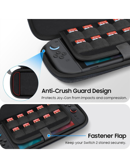 Funda Dura FINTIE para Nintendo Switch 2 (2025) Gris