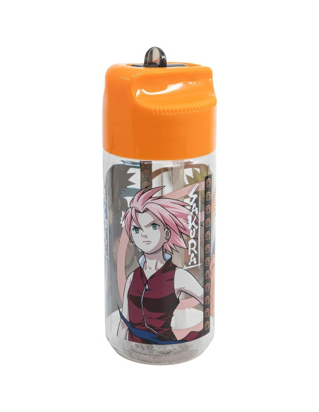 Botella Reutilizable Stor Naruto 430 ml Ecozen Antigoteo