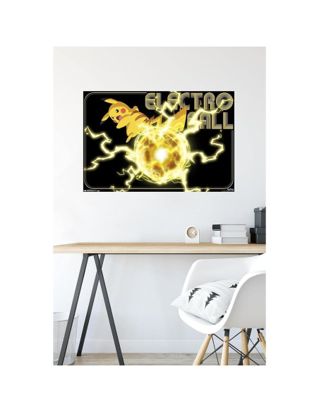 Póster de Pared Pikachu Trends International 56.83x86.36cm
