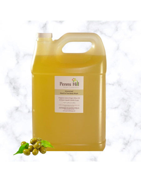 Jabón Orgánico de Aceite de Oliva Penns Hill 3.18 kg Sin Fragancia
