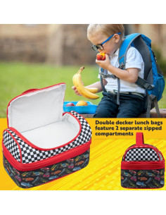 Bolsa de Almuerzo Aislada Get Trend Hot Wheels 6.24L 2