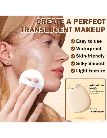 Base de Maquillaje Airbrush LZXLUKGIR 02 Beige Hidratante