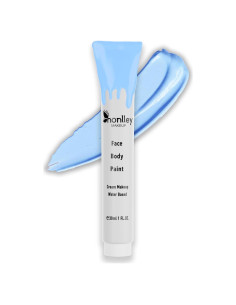 Pintura Facial Azul Claro Honlley 12.19cm Hipoalergénica