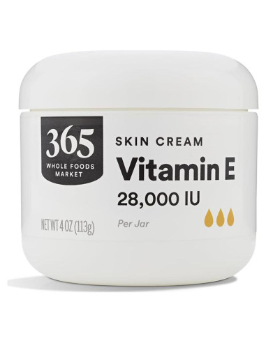 Crema de Vitamina E 365 Whole Foods 28,000 UI 113g Hidratante