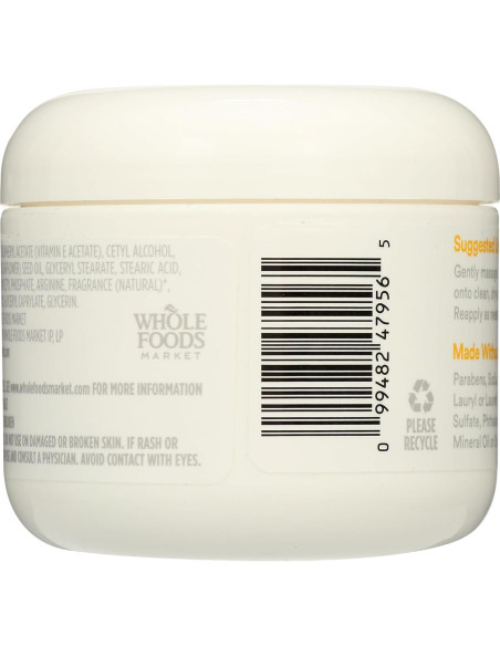 Crema de Vitamina E 365 Whole Foods 28,000 UI 113g Hidratante