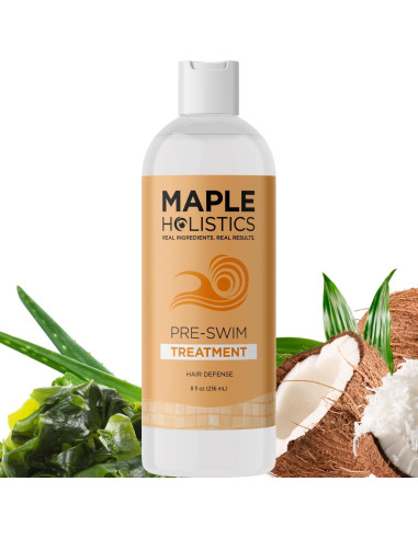 Protector Capilar Pre Natación Maple Holistics 236 ml - Anti Cloro