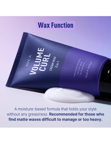 Crema de Volumen AVCA 3 en 1 para Rizos 150ml Control Frizz