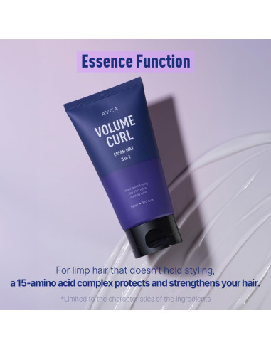 Crema de Volumen AVCA 3 en 1 para Rizos 150ml Control Frizz