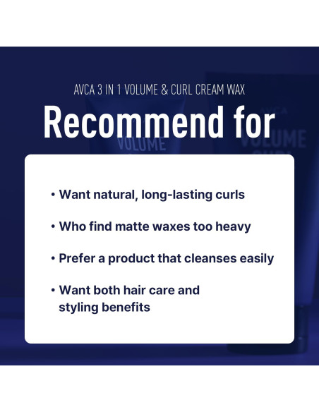 Crema de Volumen AVCA 3 en 1 para Rizos 150ml Control Frizz