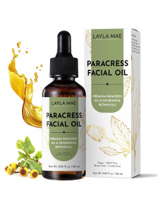 Aceite Facial Paracress Layla Mae 60 mL - Hidratante Antienvejecimiento