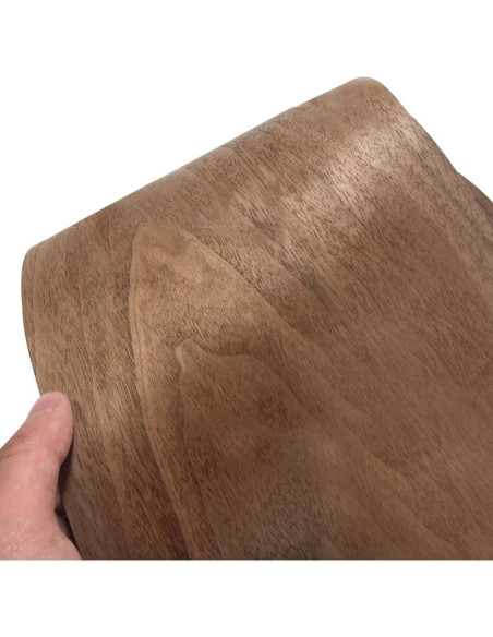 Chapa de Madera de Nogal Negro Natural 20x250 cm - Samlee