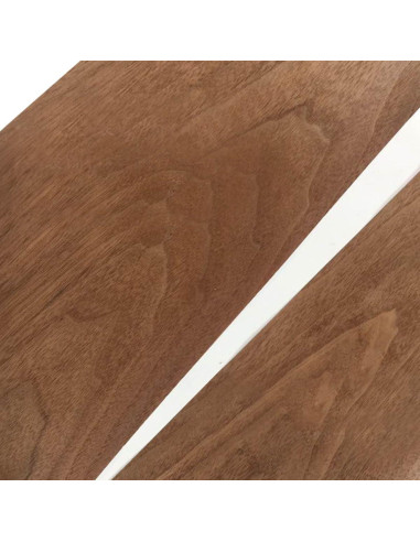 Chapa de Madera de Nogal Negro Natural 20x250 cm - Samlee