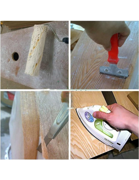 Chapa de Madera de Nogal Negro Natural 20x250 cm - Samlee