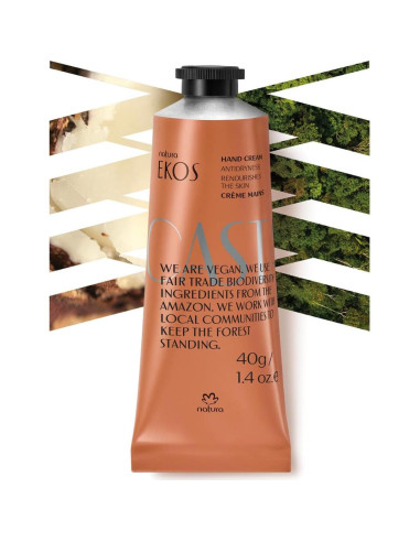 Set de Hidratación Vegano Crema de Manos y Pies Nuez Brasil 74g