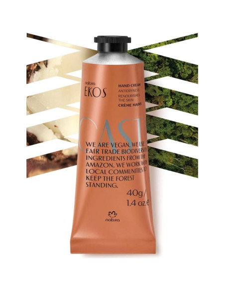 Set de Hidratación Vegano Crema de Manos y Pies Nuez Brasil 74g