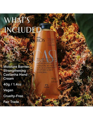 Set de Hidratación Vegano Crema de Manos y Pies Nuez Brasil 74g