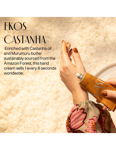 Set de Hidratación Vegano Crema de Manos y Pies Nuez Brasil 74g