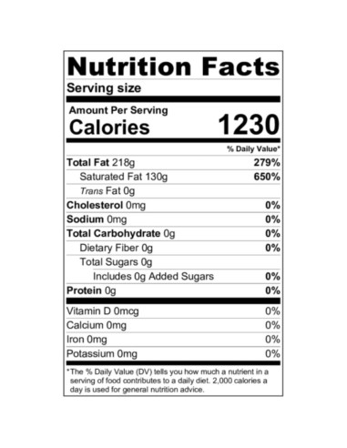 Manteca de Cacao Ecuatoriana HalalEveryday 453g Pura y Cruda