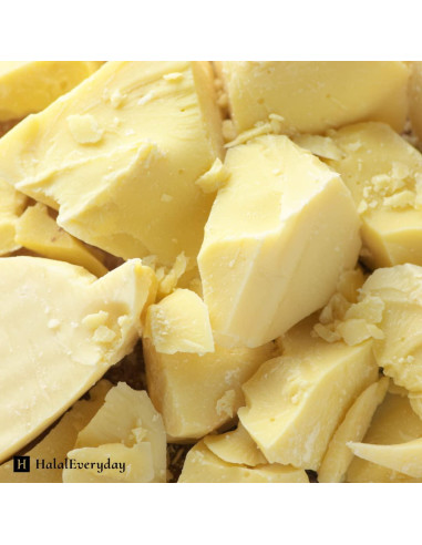 Manteca de Cacao Ecuatoriana HalalEveryday 453g Pura y Cruda