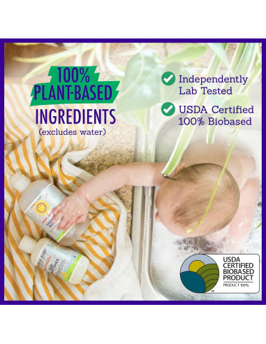 Acondicionador sin fragancia California Baby 251 mL 100% vegetal