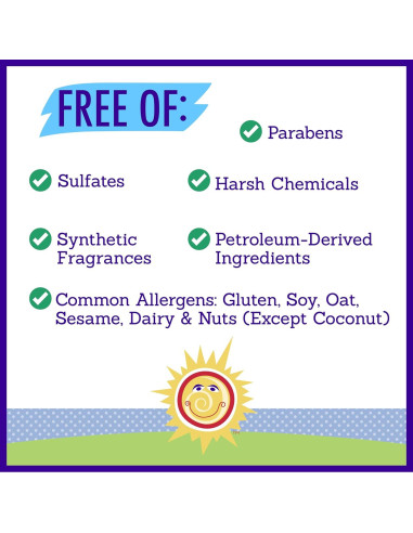 Acondicionador sin fragancia California Baby 251 mL 100% vegetal