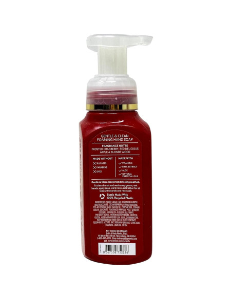 Jabón de Manos Espumoso Suave Arándano Escarchado 3 Pzs + Muestra Avena