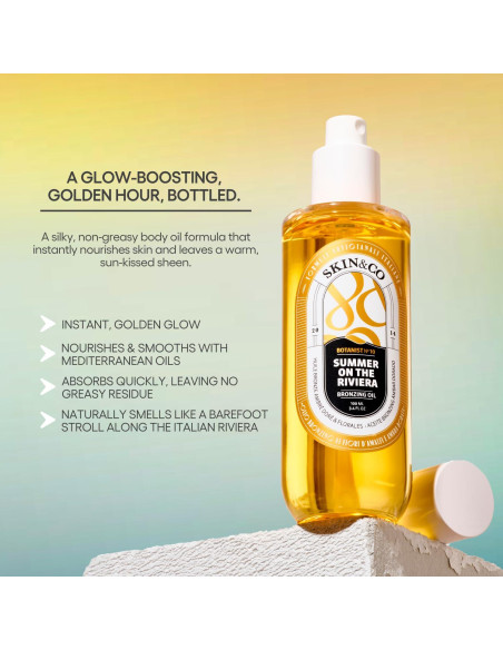 Aceite Bronceador Corporal Grown Brands 100ml - Hidratante Vegano