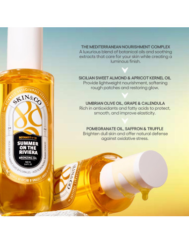 Aceite Bronceador Corporal Grown Brands 100ml - Hidratante Vegano