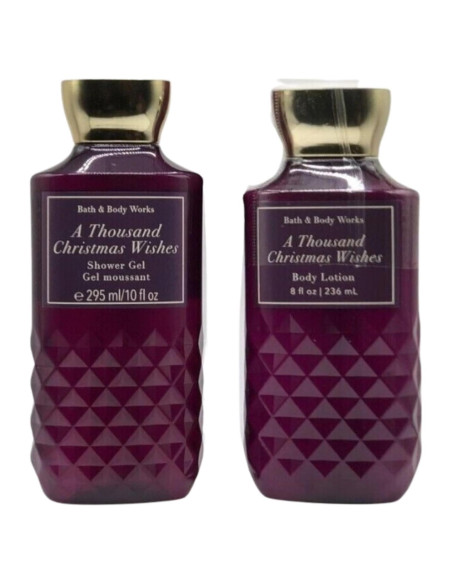Set de Regalo Gel de Ducha y Loción Bath and Body Works 10 oz