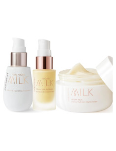 Set de Cuidado Facial Josie Maran - Leche de Argán 3 Piezas