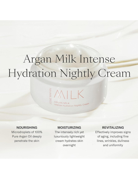 Set de Cuidado Facial Josie Maran - Leche de Argán 3 Piezas