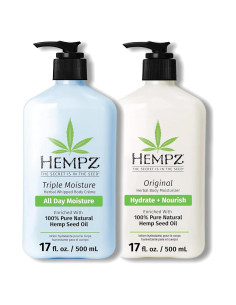 Hempz Original Loción Corporal Hidratante 500ml - Aceite de Cañamo