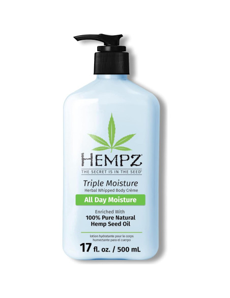 Hempz Original Loción Corporal Hidratante 500ml - Aceite de Cañamo