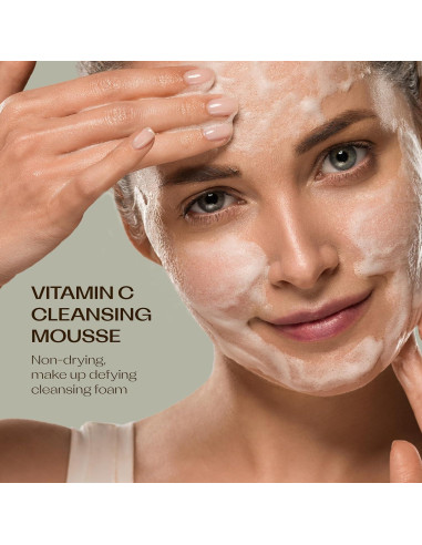 Mousse Limpiadora Facial Trilogy Vitamina C 150ml Antioxidante