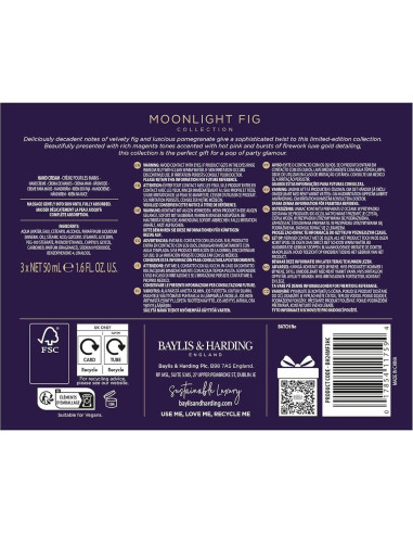 Set de Regalo Baylis & Harding Cuidado de Manos Higo y Granada