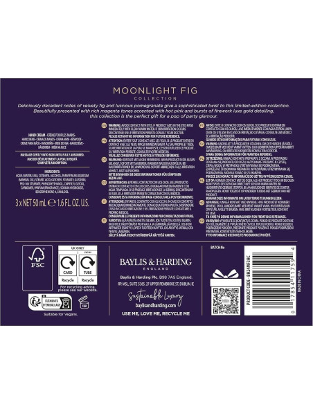 Set de Regalo Baylis & Harding Cuidado de Manos Higo y Granada