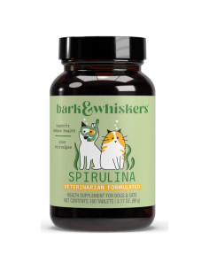 Dr. Mercola SpiruGreen para Mascotas 180 tabletas - Salud y Vitalidad