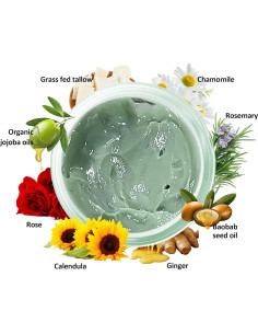 Bálsamo Facial Hidratante Wild Bloom - 19.84 g - Hecho a Mano 2